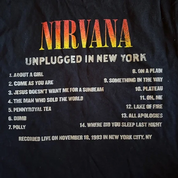 Nirvana Tshirt - Picture 5 of 5